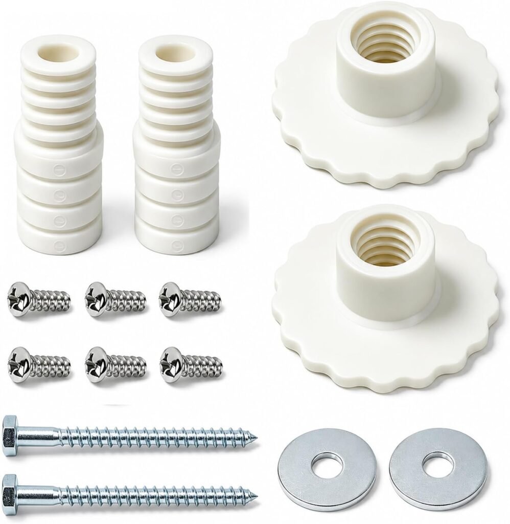 HNMLDMY mounting kit for installing a grab bar on a fiberglass shower wall with a stud