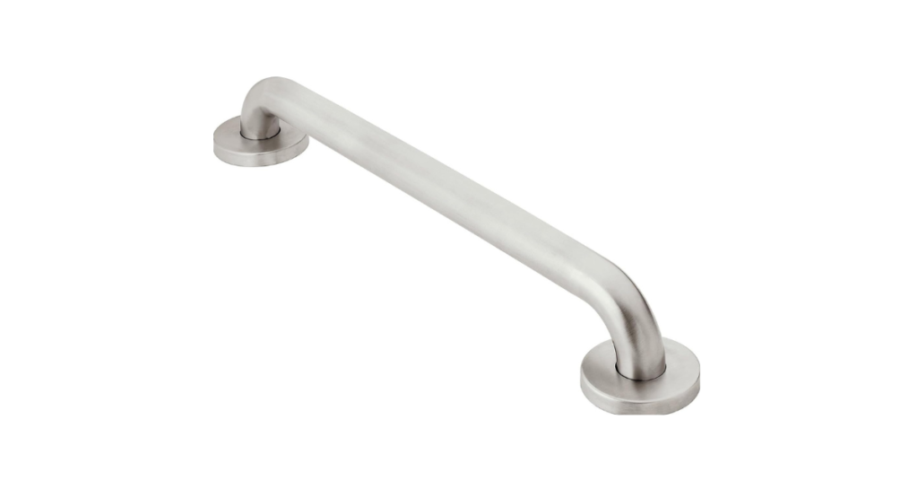 Moen Home Care R8918P 18-inch peened finish shower grab bar